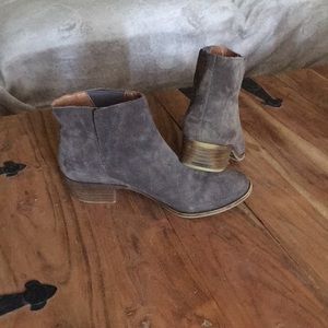 Lucky Brand suede bootie